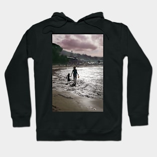 Late Afternoon on Lorne Beach Hoodie